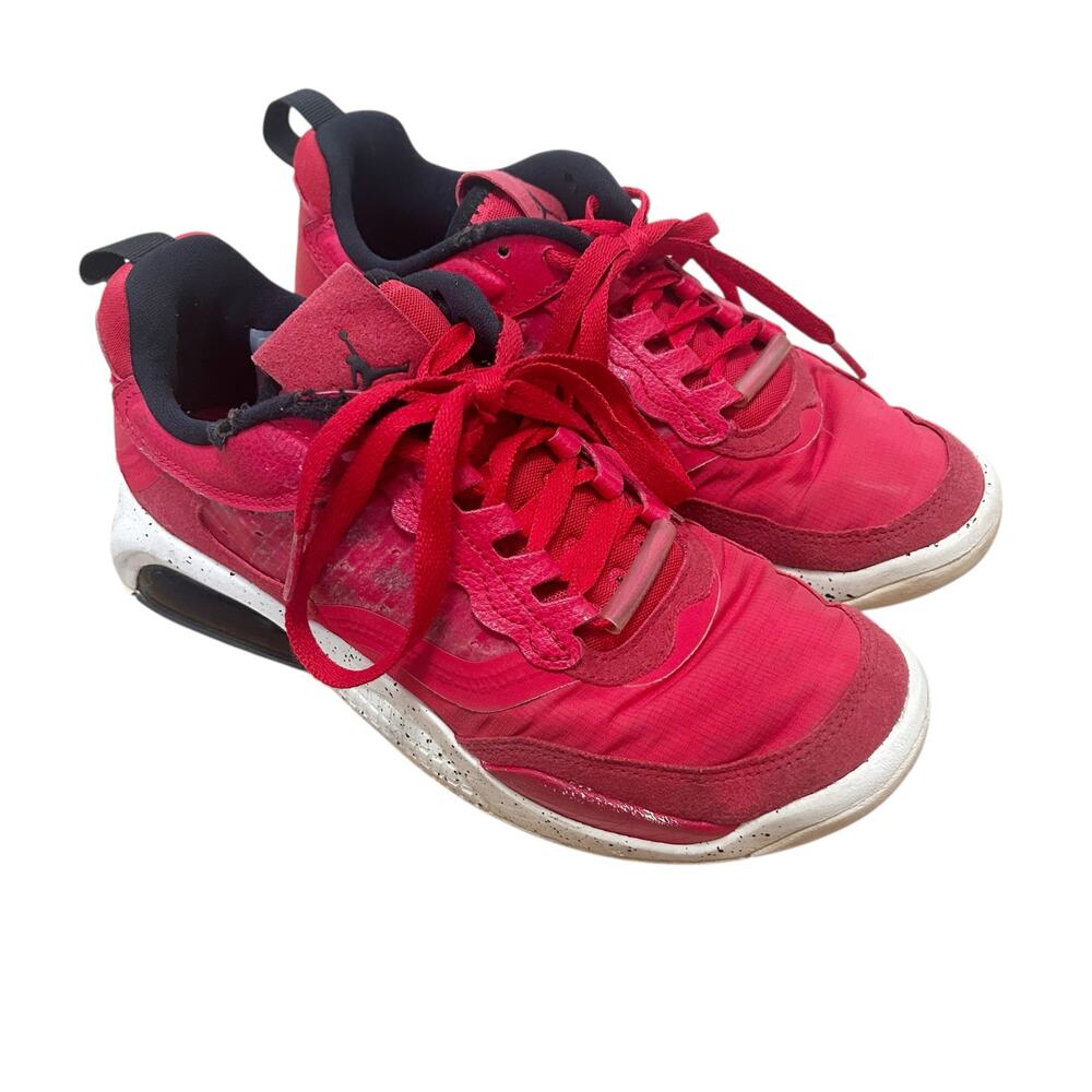 Jordan Air Max 200 GS Fire Red Sneakers Sz 5Y